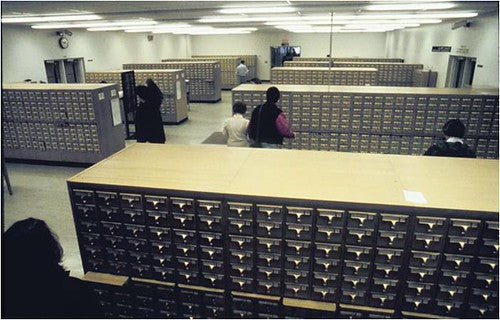 University of Michigan Library Card Catalog