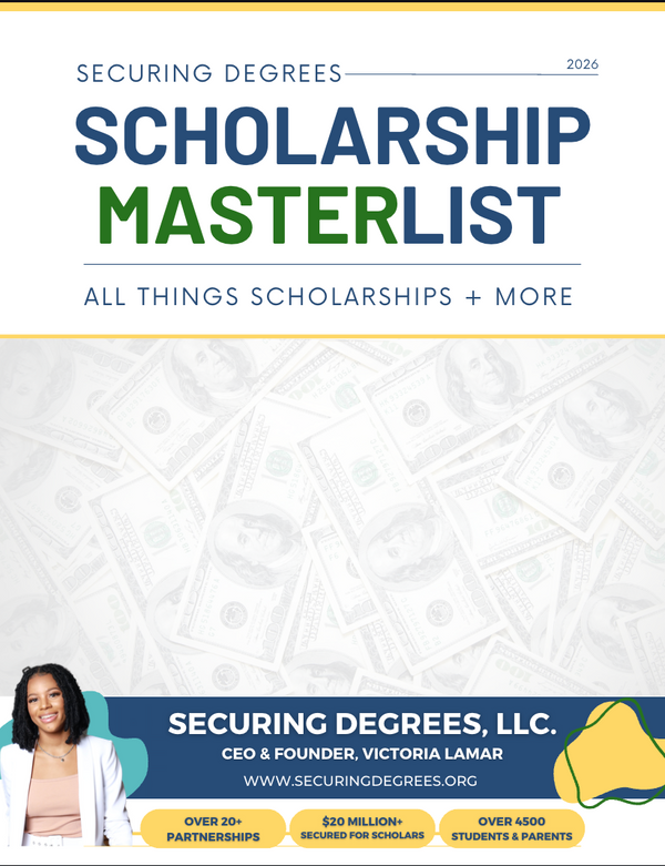 Quarterly Scholarship Lists